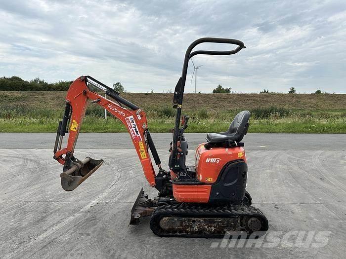 Kubota U10-3 Гусеничні екскаватори