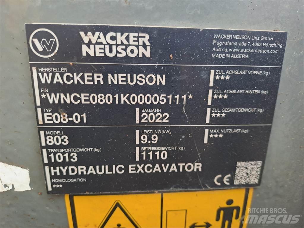 Wacker Neuson 803 Гусеничні екскаватори
