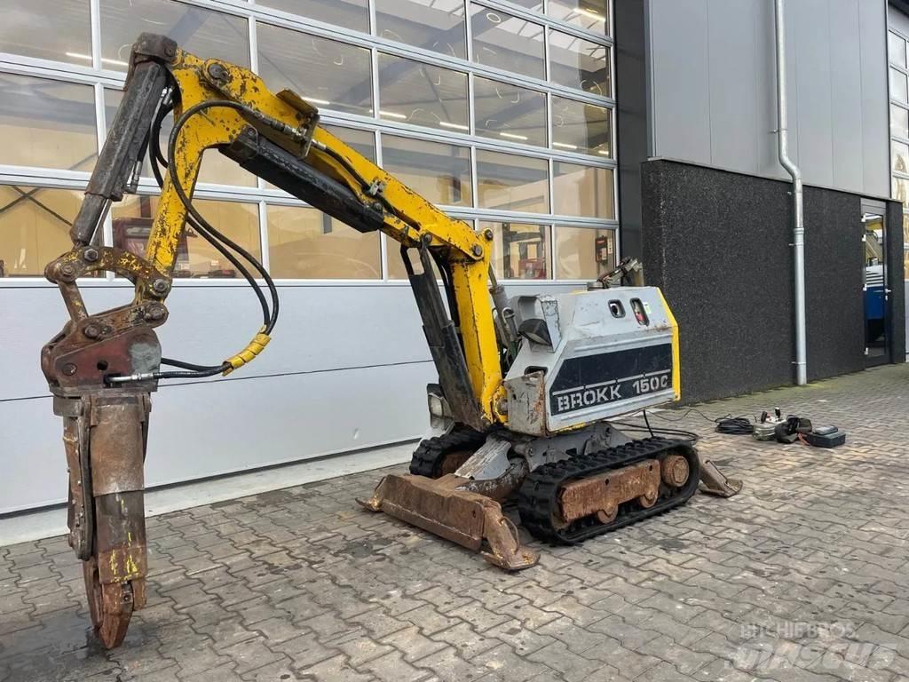 Brokk 150C Міні-екскаватори < 7т