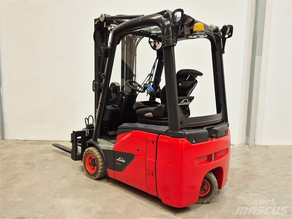 Linde E16C 02 Електронавантажувачі