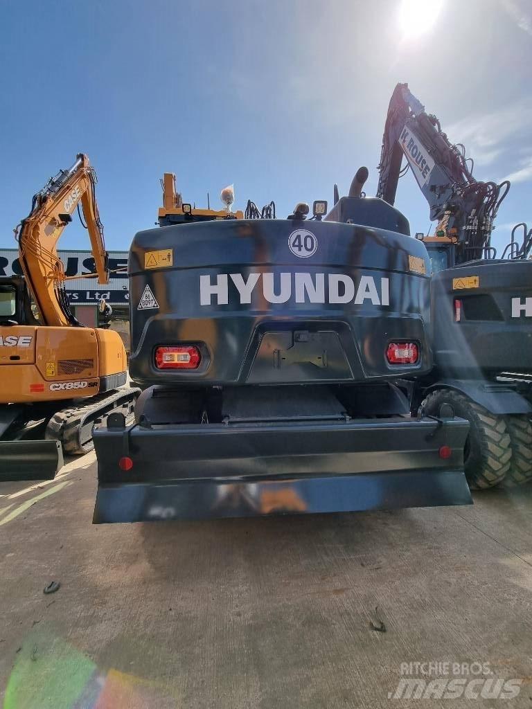 Hyundai HW140A Колісні екскаватори