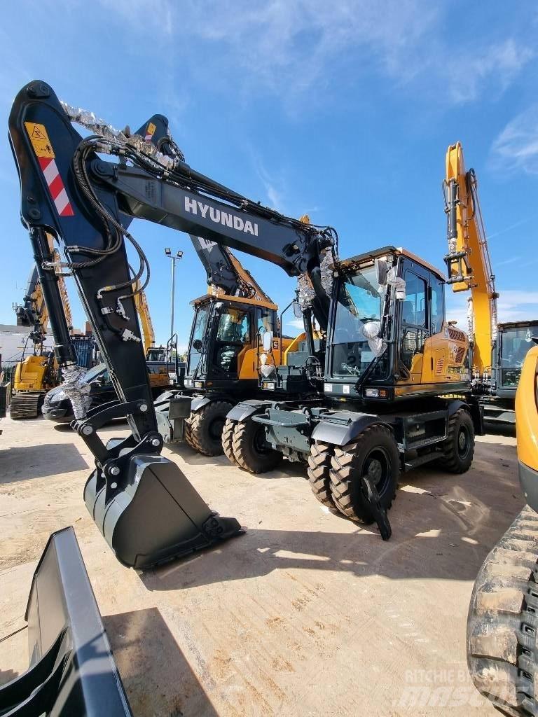 Hyundai HW140A Колісні екскаватори