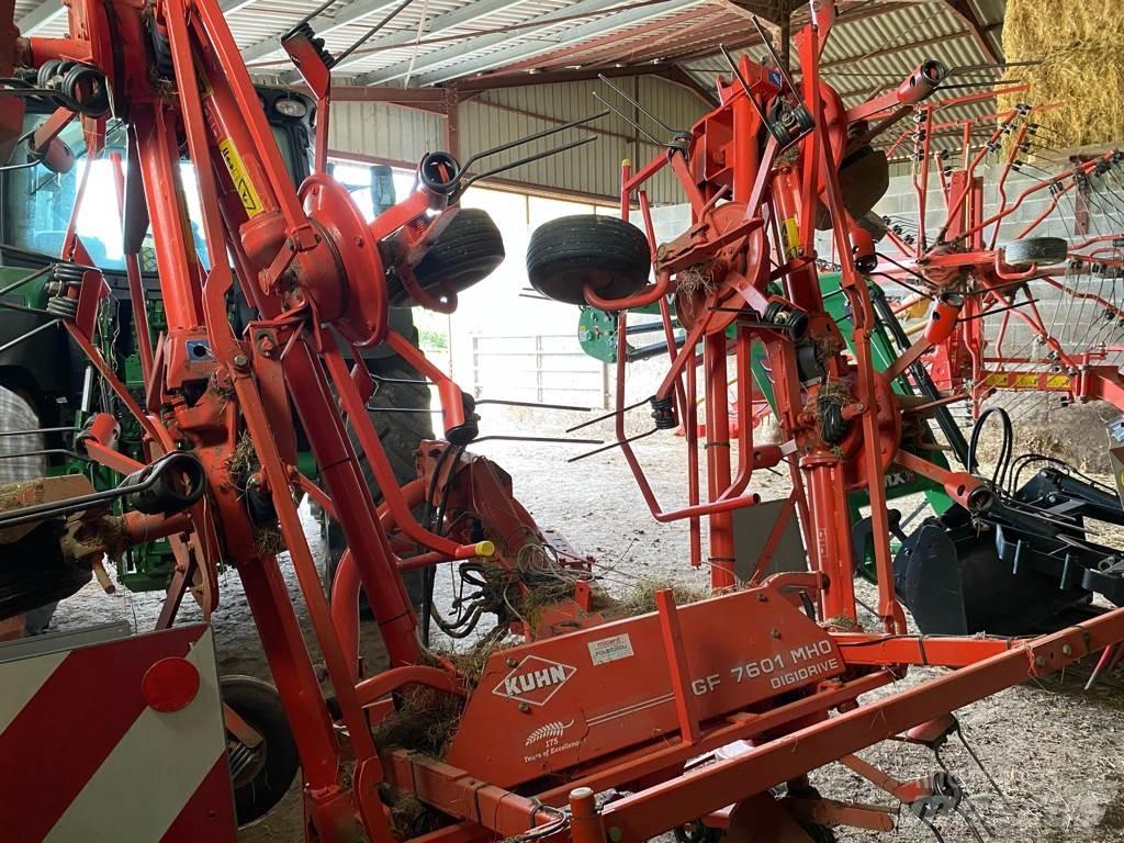 Kuhn GF 7601 MHO Граблі і сінозворушувачі