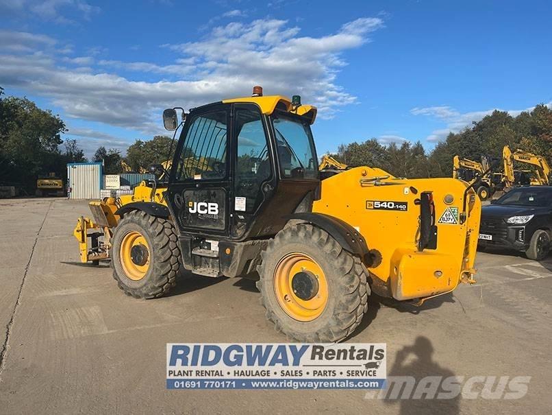 JCB 540-140 Телескопічні навантажувачі