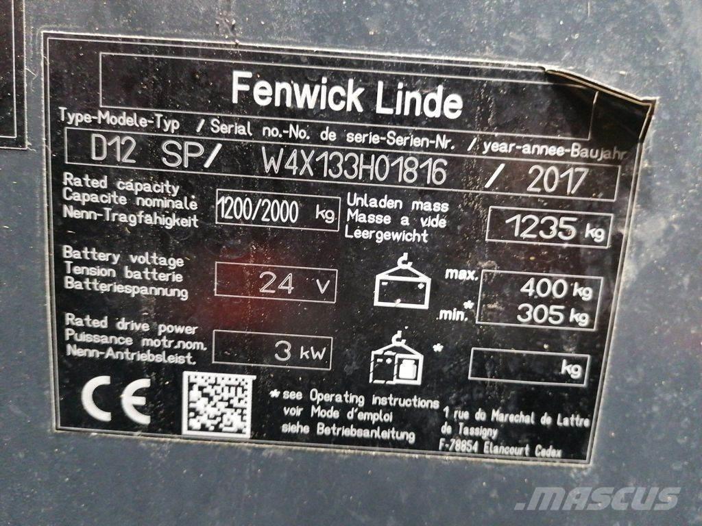 Linde D12 SP Ручний візок