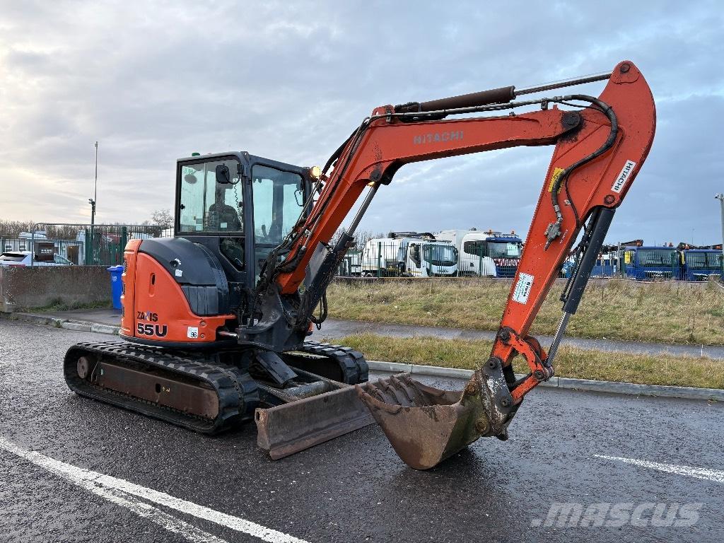 Hitachi Zaxis 55 U Міні-екскаватори < 7т