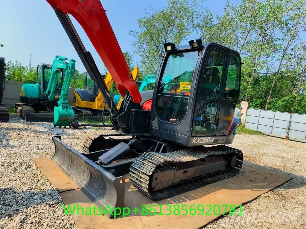 Kubota KX 080 Міні-екскаватори < 7т
