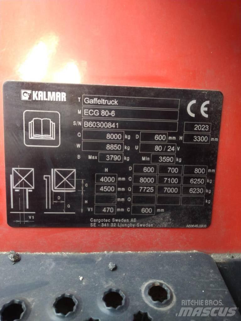 Kalmar ECG80-6 Електронавантажувачі