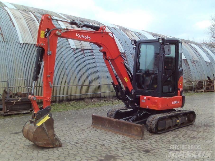 Kubota U 36-4 Міні-екскаватори < 7т