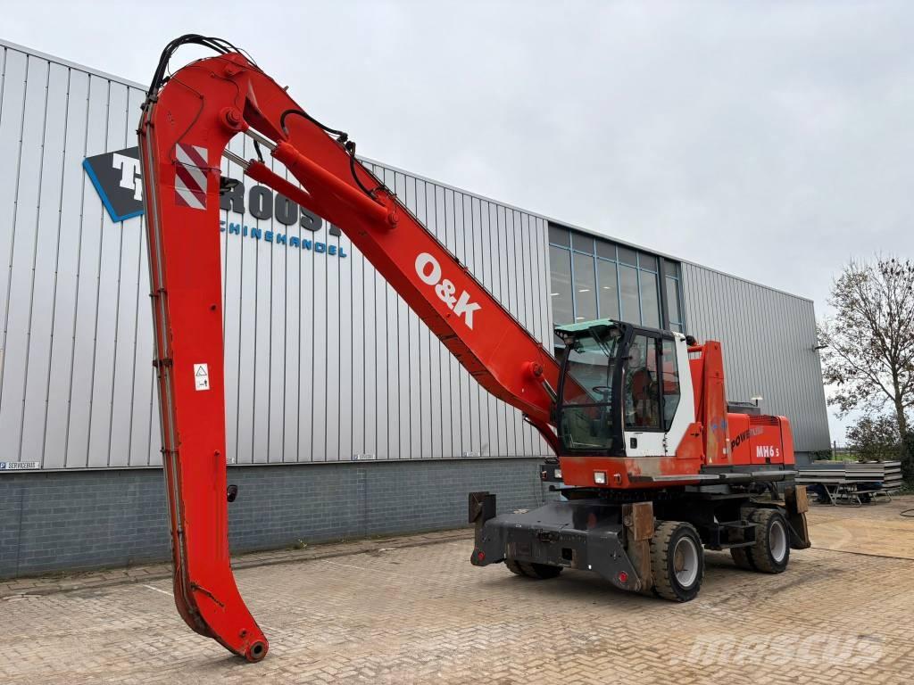 O&K MH 6.5 Перевантажувачі металобрухту/промислові навантажувачі