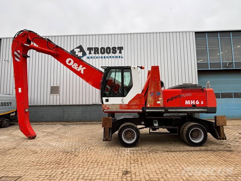 O&K MH 6.5 Перевантажувачі металобрухту/промислові навантажувачі