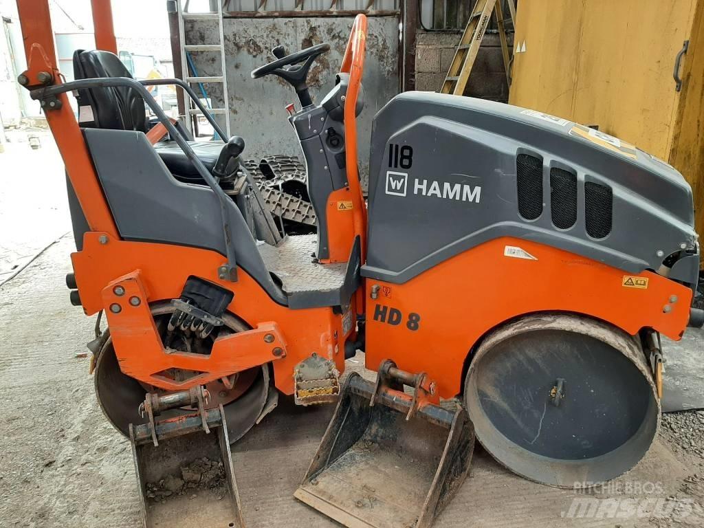 Hamm HD 8 VV Котки тротуарні