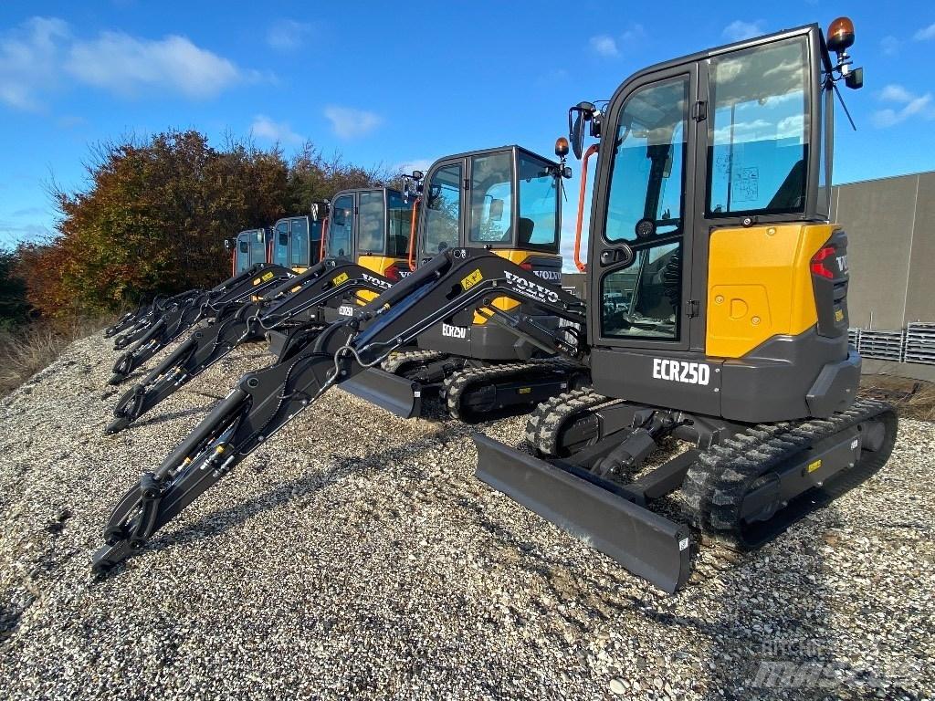 Volvo ECR 25 D Міні-екскаватори < 7т
