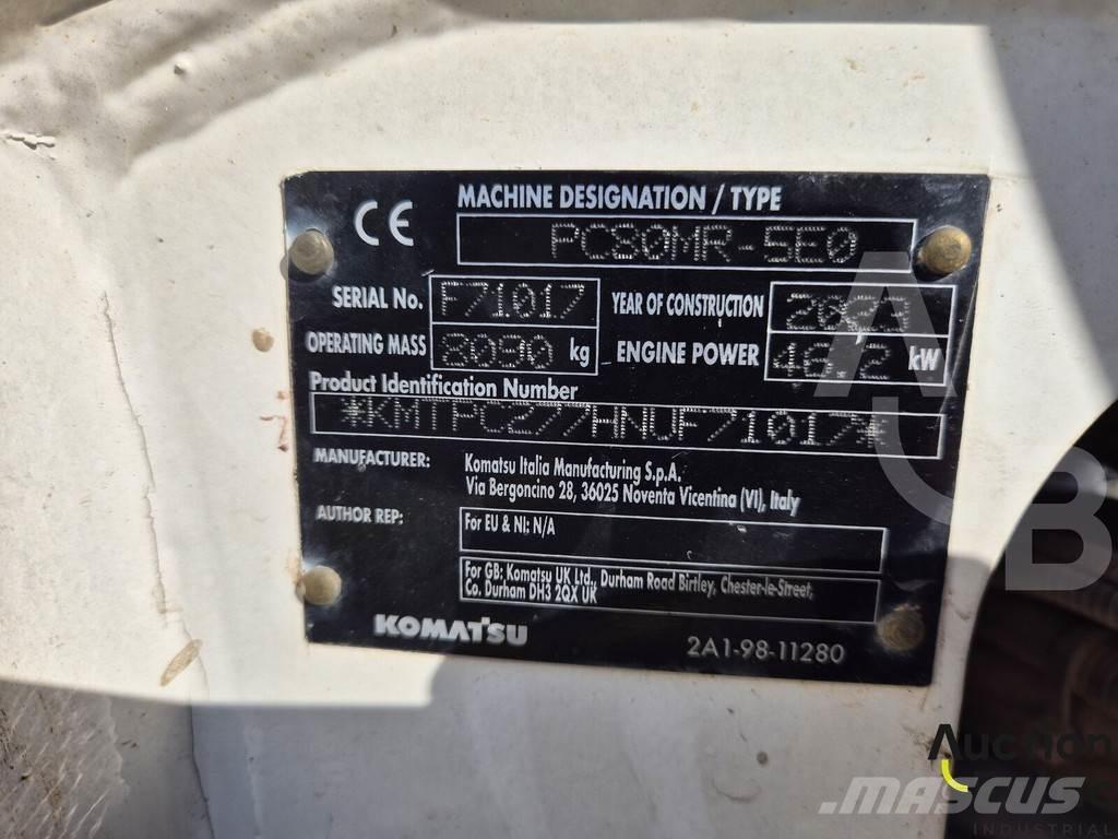 Komatsu PC80MR-3 Середні екскаватори 7т. - 12т.