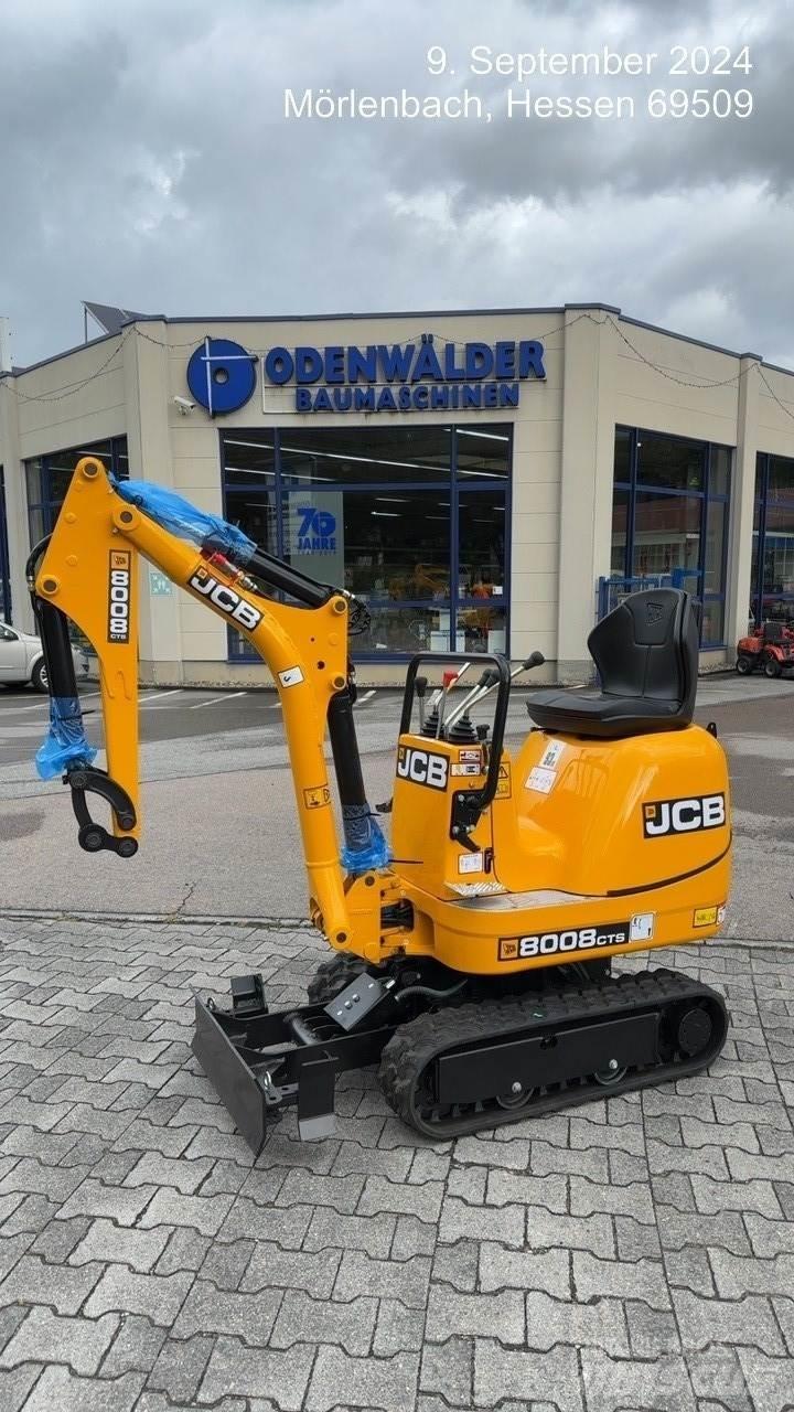JCB 8008CTS Міні-екскаватори < 7т