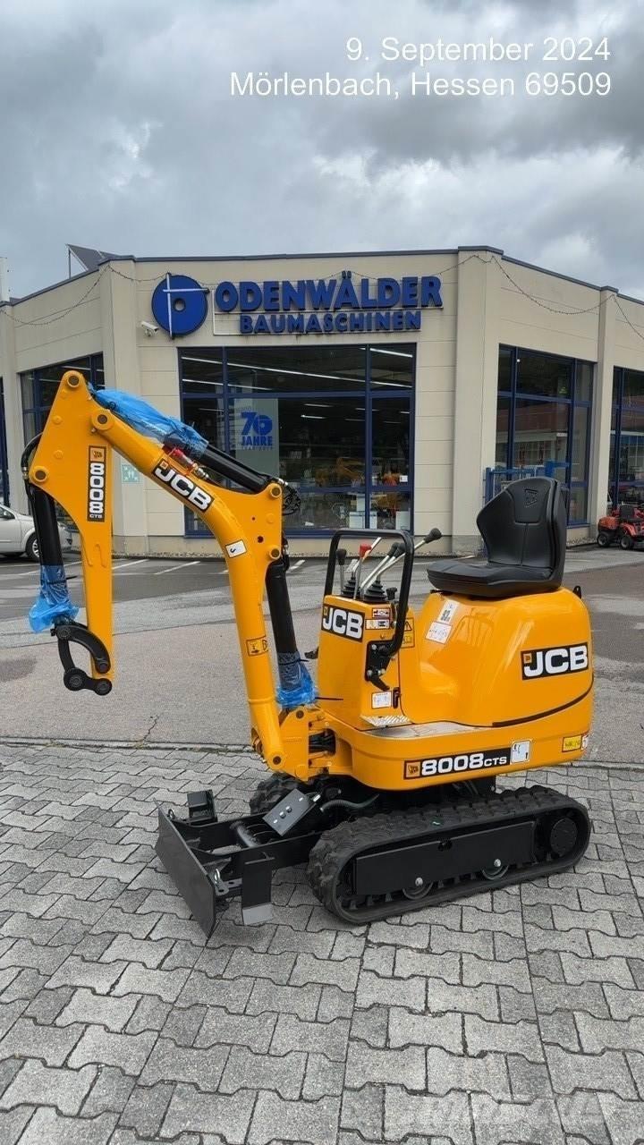 JCB 8008CTS Міні-екскаватори < 7т
