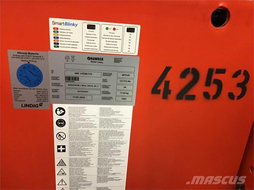 Linde EG16H Електронавантажувачі