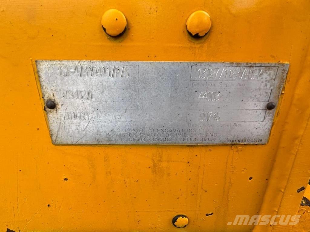 JCB 3 CX Екскаватори-навантажувачі