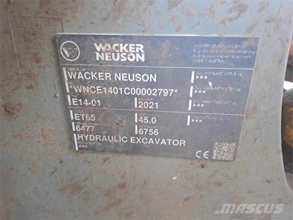 Wacker Neuson ET65 Гусеничні екскаватори