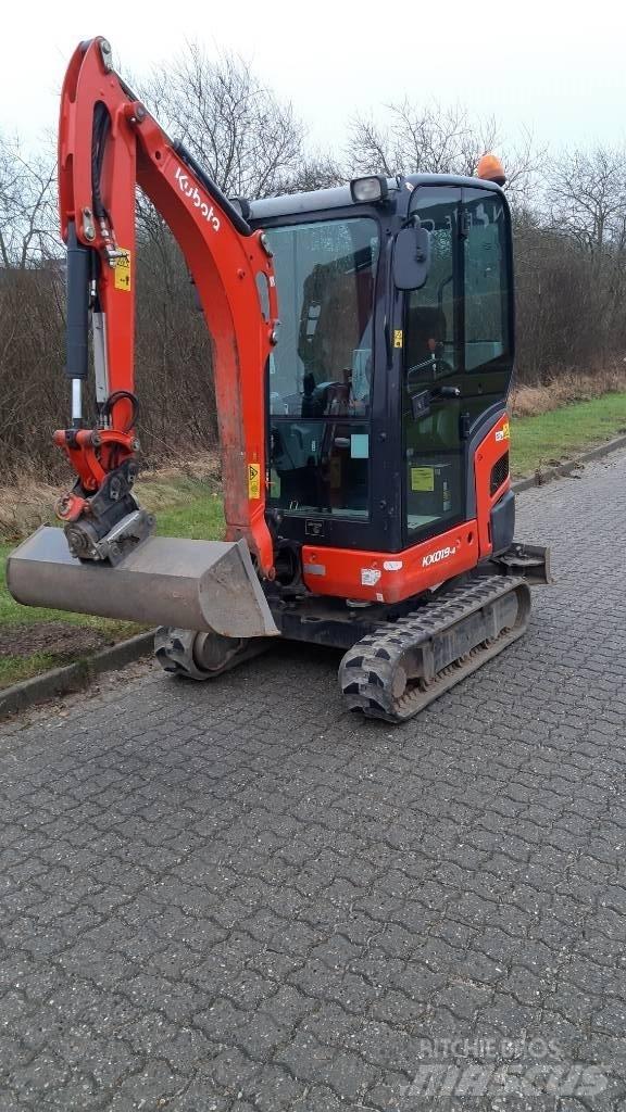 Kubota KX019-4 Міні-екскаватори < 7т