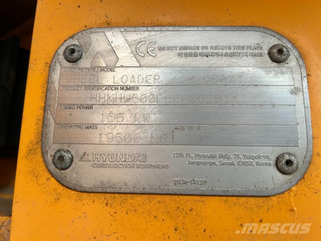 Hyundai HL 960 XT Фронтальні навантажувачі