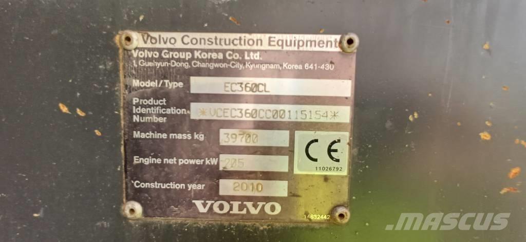 Volvo EC 360 C L Гусеничні екскаватори