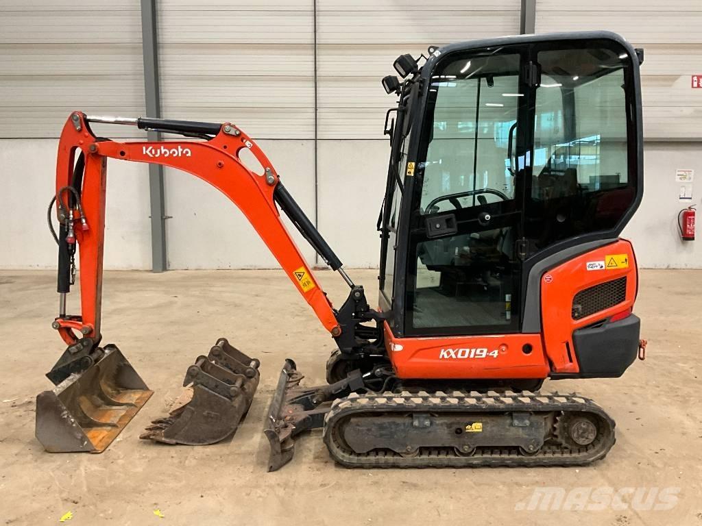 Kubota KX 019-4 Міні-екскаватори < 7т