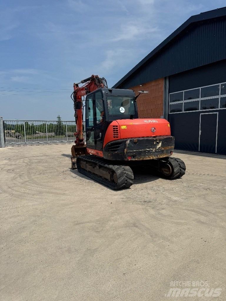 Kubota KX 080-4 Середні екскаватори 7т. - 12т.