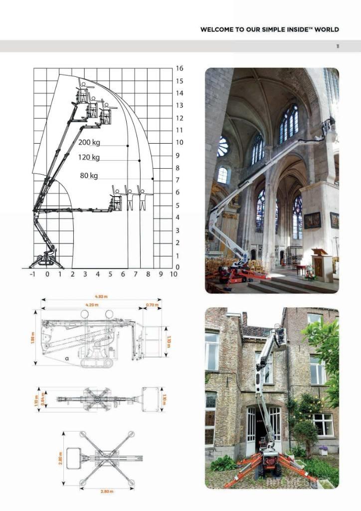 EasyLift R 160 Колінчаті підйомники