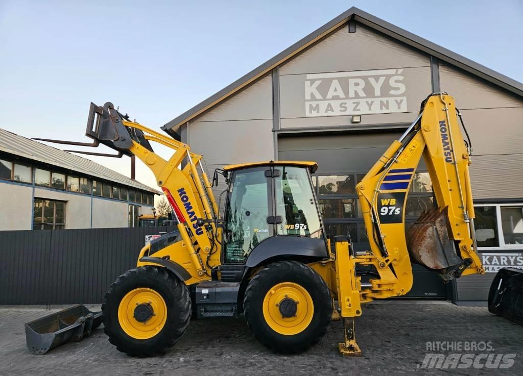 Komatsu WB 97 S-8 Екскаватори-навантажувачі