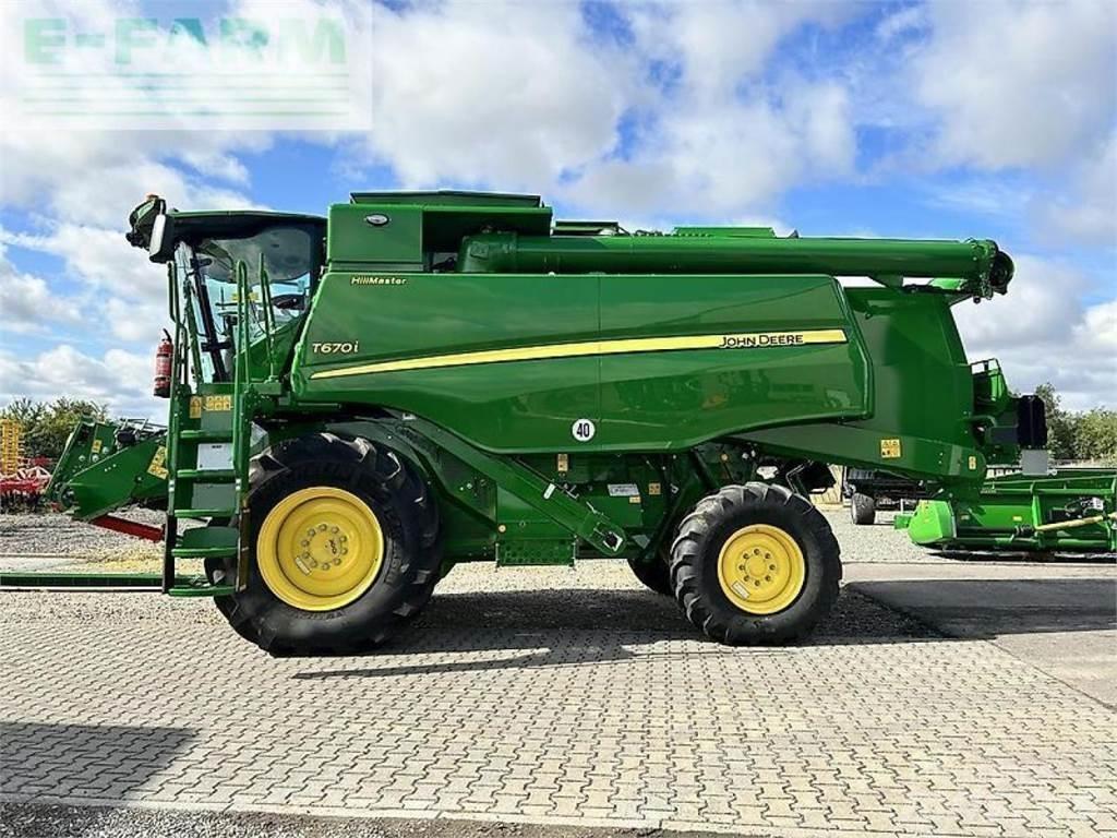 John Deere t670 hm Зернозбиральні комбайни