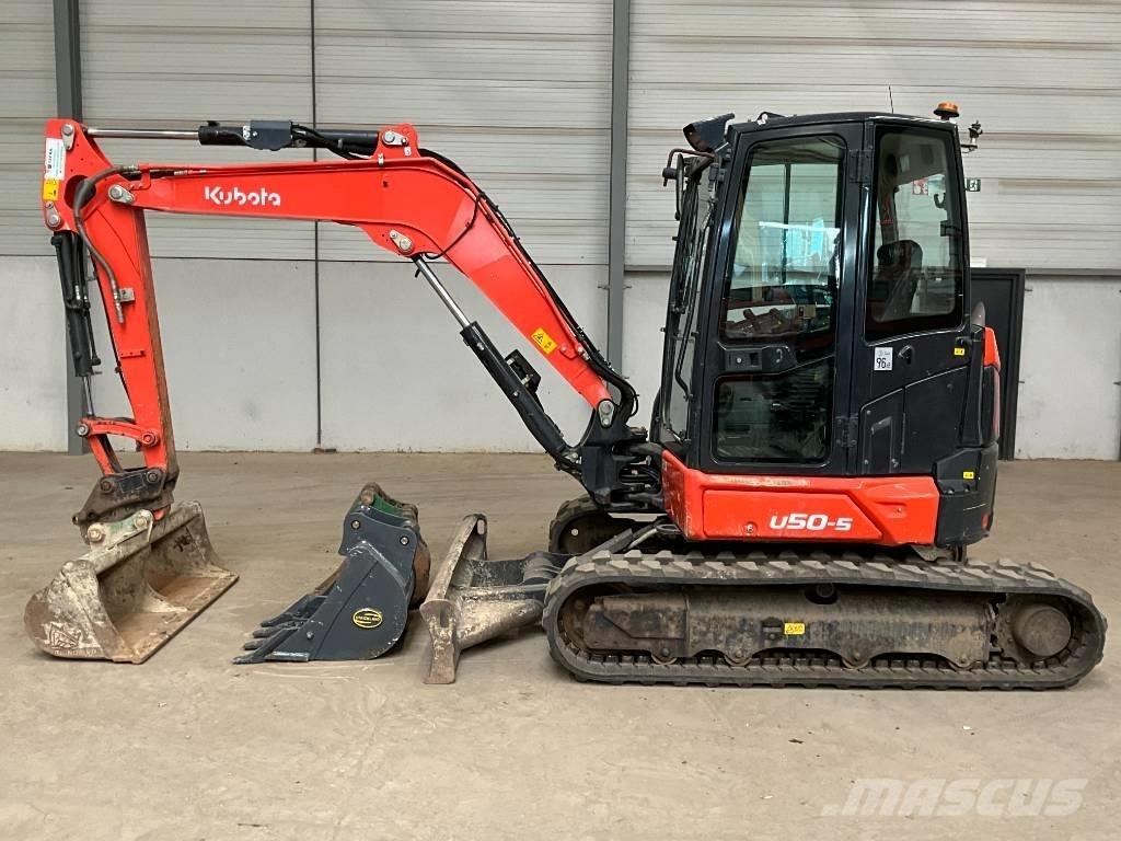 Kubota U 50-5 Міні-екскаватори < 7т