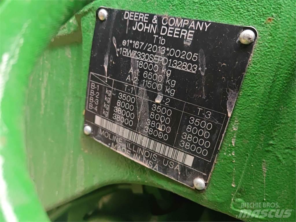 John Deere 7R 330 Трактори