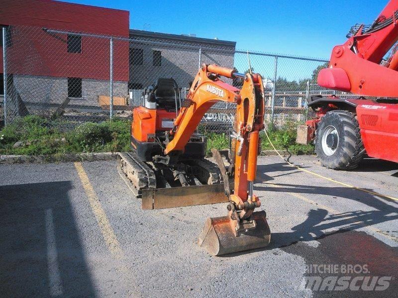 Kubota U 17 Міні-екскаватори < 7т