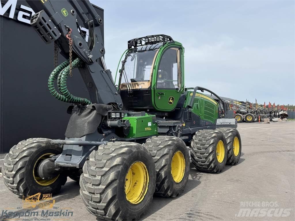 John Deere 1170G Харвестери
