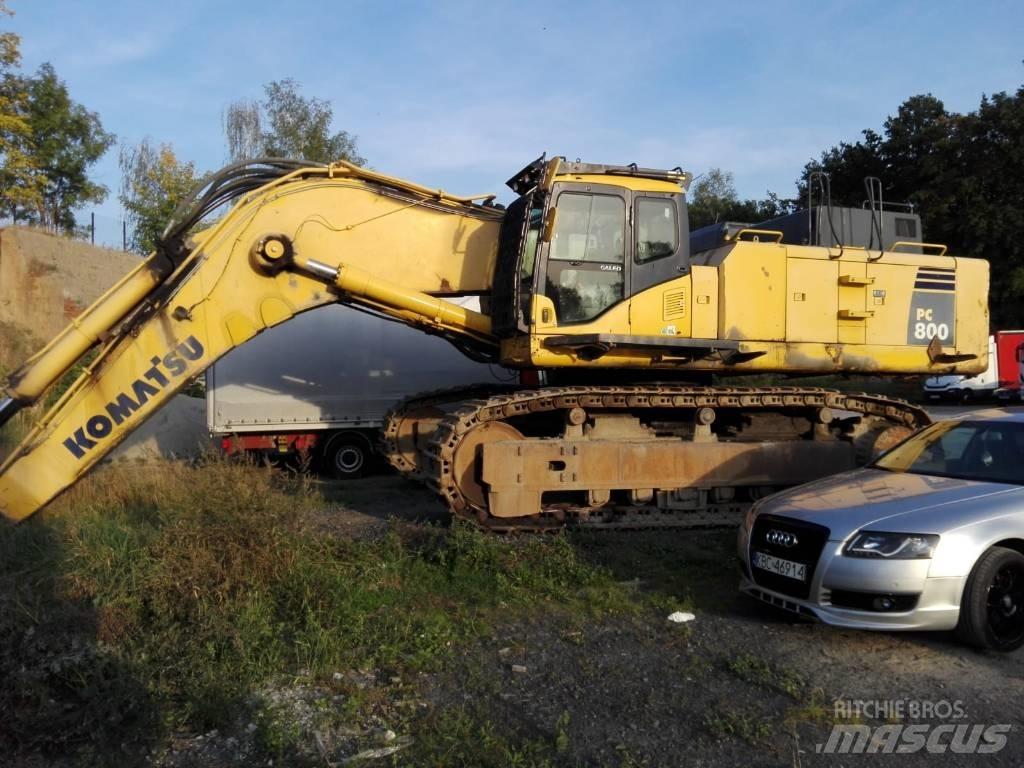 Komatsu PC800-8 Гусеничні екскаватори