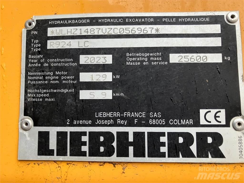 Liebherr R924 Гусеничні екскаватори