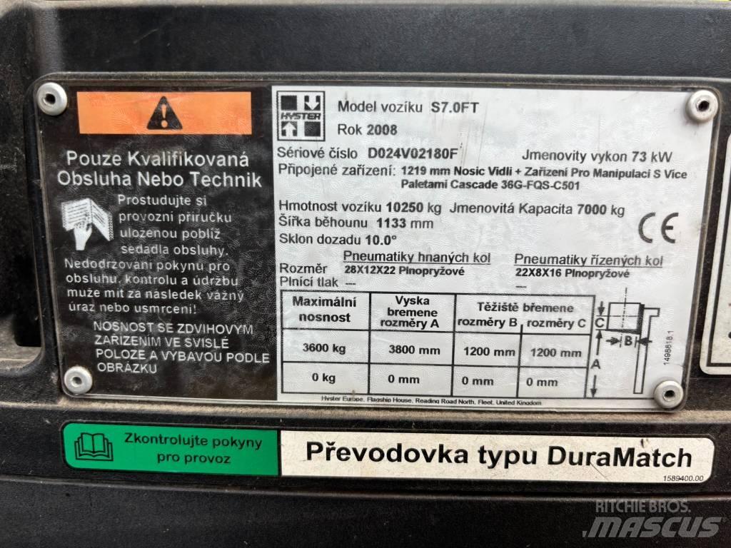 Hyster S 70 FT Газові навантажувачі