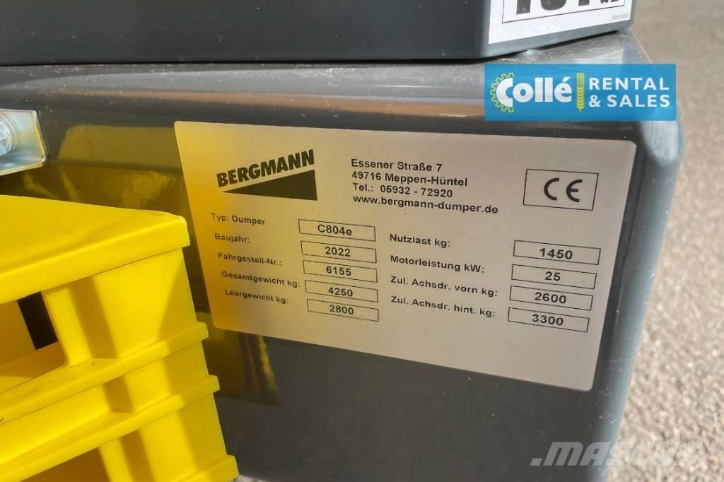 Bergmann C804e | 2022 Міні самоскиди