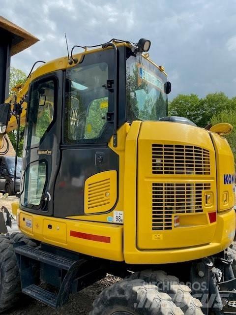 Komatsu PW98MR-11 Колісні екскаватори