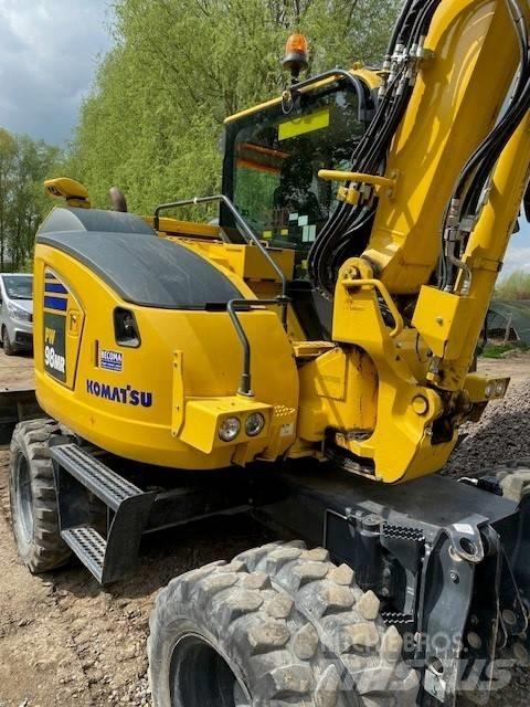 Komatsu PW98MR-11 Колісні екскаватори