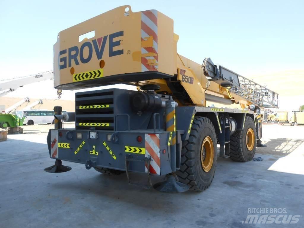 Grove RT 650 E автокрани всюдиходи