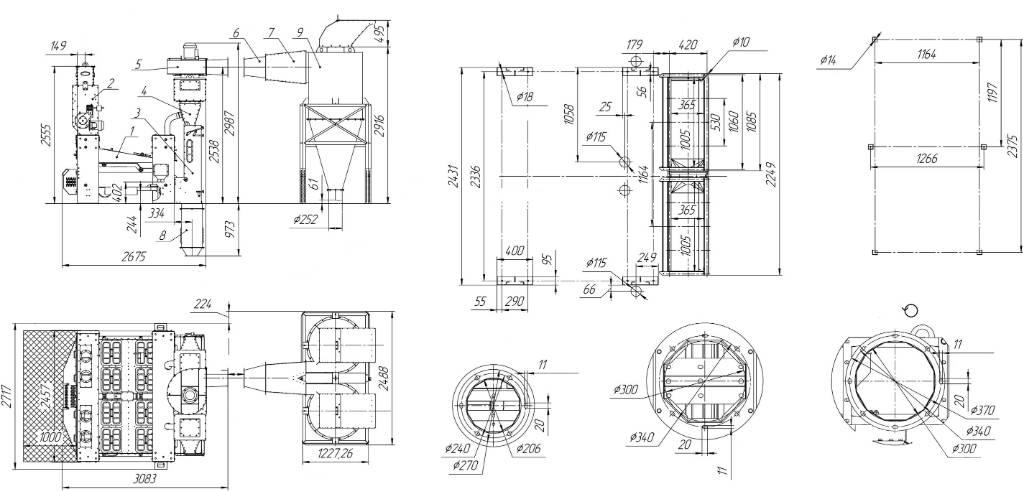  EL GRAIN SVR-30/2 Зерноочищувальне обладнання