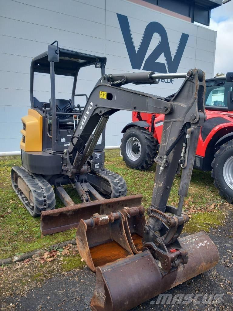 Volvo ECR 25 D Міні-екскаватори < 7т