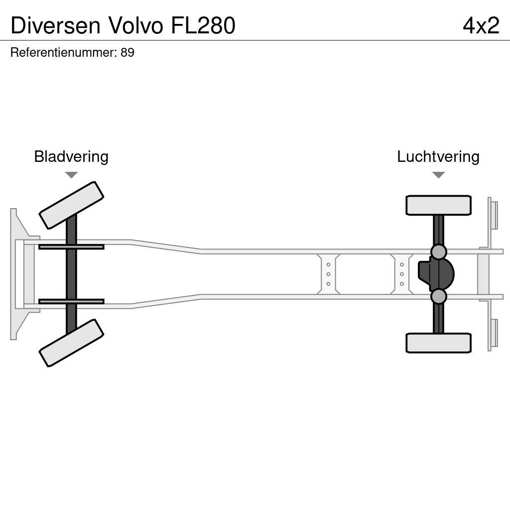 Volvo FL280 Шасі з кабіною