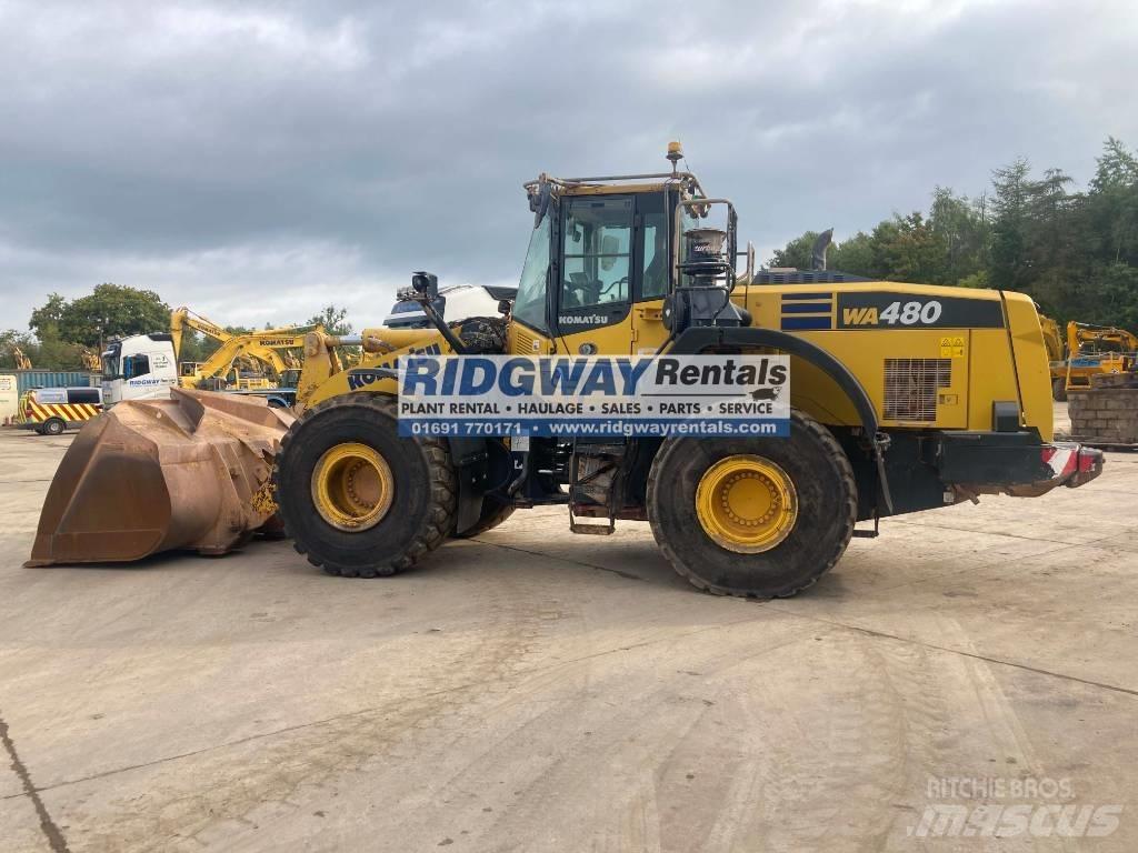 Komatsu wa480-8 Фронтальні навантажувачі