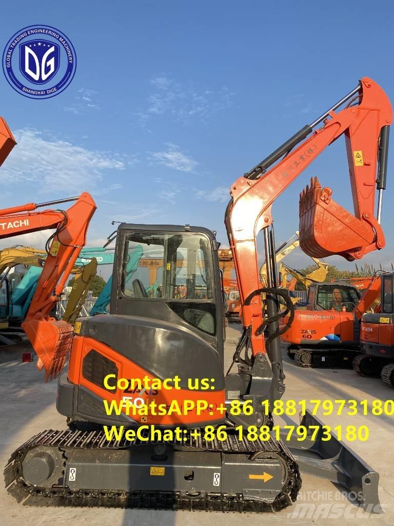 Hitachi ZX 50 U Міні-екскаватори < 7т