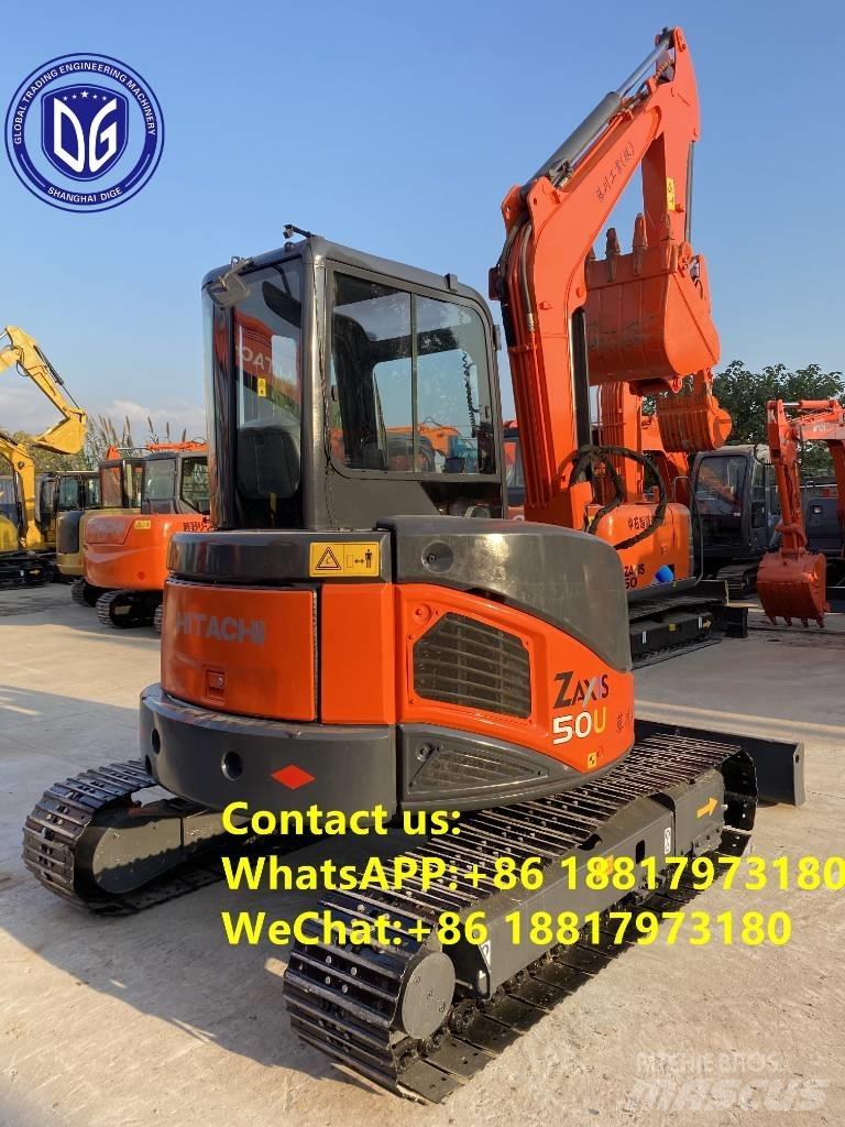 Hitachi ZX 50 U Міні-екскаватори < 7т