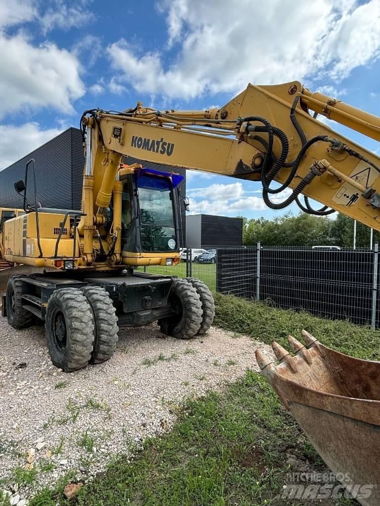 Komatsu PW 170 ES-6K Колісні екскаватори
