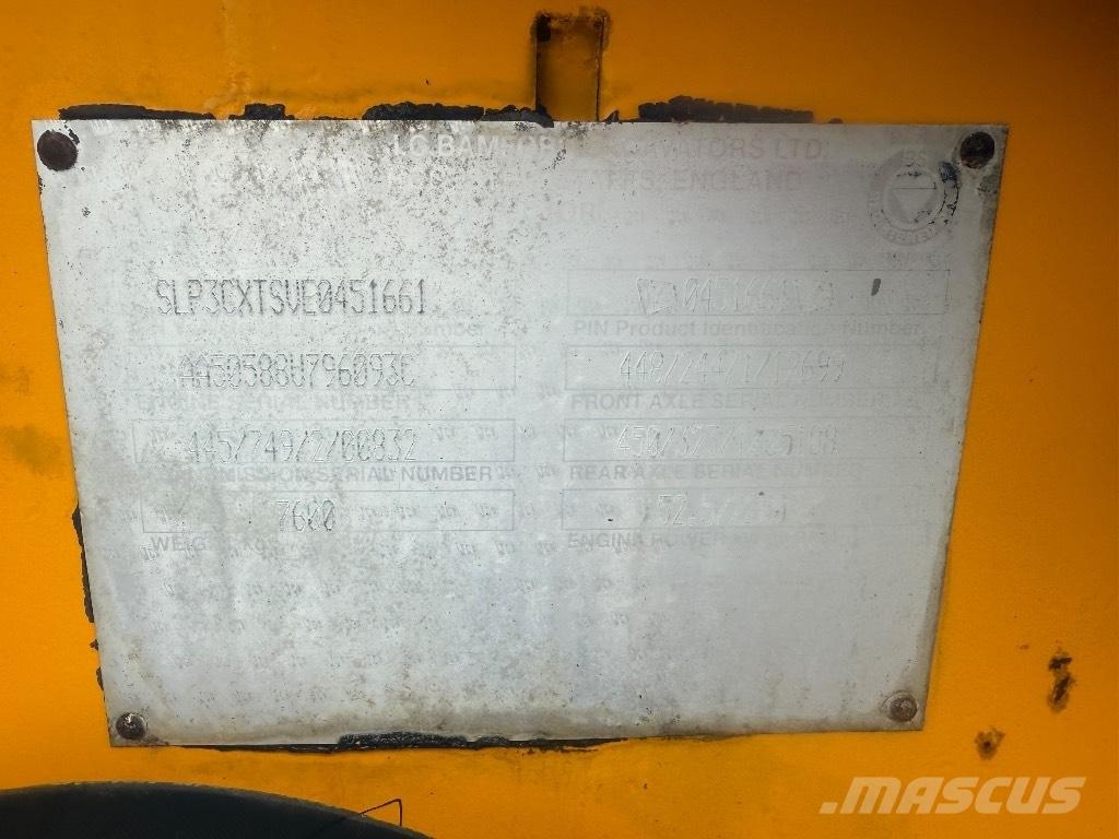 JCB 3 CX SM Екскаватори-навантажувачі